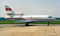 HB-IAD @ LOWW - Dassault Falcon 900 [35] Vienna-Schwechat~OE 20/06/1996 - by Ray Barber