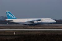 UR-82007 @ EDDP - Full throttle on rwy 08L.... - by Holger Zengler