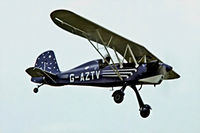G-AZTV @ EGBK - Stolp SA.500 Starlet [PFA 1584] Sywell~G 05/07/1975. Image taken from a slide.