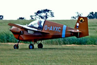 G-AVXC @ EGBK - Tipsy T.66 Nipper III [S108] Sywell~G 05/07/1975. Image taken from a slide.