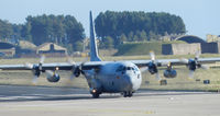 G-273 @ EGQL - 336sqn C-130H-30 Hercules arrives at Leuchars - by Mike stanners