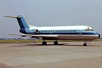 PH-SIX @ EHAM - Fokker F-28-4000 Fellowship [11092] (NLM CiyHopper) Amsterdam-Schiphol~PH 14/06/1980. Image taken from a slide. - by Ray Barber