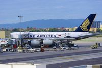 9V-SKJ @ KLAX - Singapore Airlines 'Super' Airbus A380 - by speedbrds