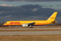 G-BIKO @ EDDP - On sundays this yellow birds also come down on rwy 26L... - by Holger Zengler