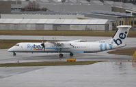 G-ECOR @ LOWS - FlyBe DHC-8 - by Thomas Ranner