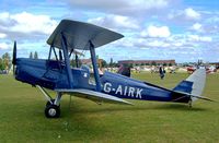 G-AIRK @ EGTC - De Havilland DH.82A Tiger Moth [82336] Cranfield~G 23/06/2002