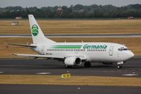 D-AGEJ @ EDDL - Germania B737 taxiing for departure - by FerryPNL