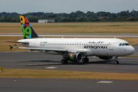 5A-ONA @ EDDL - A320 ready to depart for Tripoli - by FerryPNL