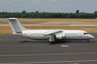 D-AWBA @ EDDL - All white BAe146 owned by WDL - by FerryPNL