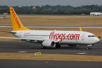 TC-AAY @ EDDL - Pegasus to depart - by FerryPNL