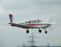 G-CEEY @ EGTR - Cabair Warrior on finals rwy 08 - by BIKE PILOT