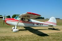 G-MDAY @ EGBP - Cessna 170B [26350] Kemble~G 13/07/2003