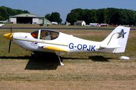 G-OPJK @ EGBP - Europa Avn Europa [PFA 247-12487] Kemble~G 13/07/2003. Named *The First Lady of The Many*.
