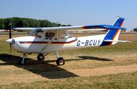 G-BCUY @ EGBP - R/Cessna FRA.150M Aerobat [0269] Kemble~G 13/07/2003 - by Ray Barber
