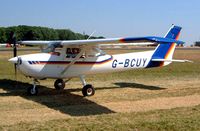 G-BCUY @ EGBP - R/Cessna FRA.150M Aerobat [0269] Kemble~G 13/07/2003