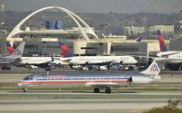 N9630A @ KLAX - Taxiing to gate - by Todd Royer