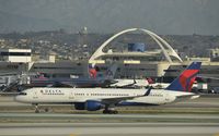 N727TW @ KLAX - Taxiing to gate - by Todd Royer