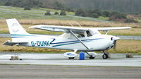 G-DUNK @ EGFH - Reims F172M Skyhawk, belonging to Devon & Somerset Flight Training, Dunkeswell Aerodrome. - by Derek Flewin