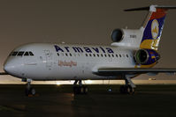EK-42470 @ EBBR - at the apron at night - by Jeroen Stroes