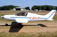 G-BVJH @ EGBP - Aero Designs Pulsar XP [96/03/474] Kemble~G 13/07/2003. Seen here in earlier scheme.