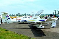 G-RIBS @ EGSX - Diamond DA.20-A1 Katana [10143] North Weald~G 16/05/2002. Became EC-KAH in 2007
