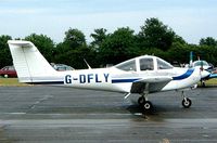 G-DFLY @ EGSX - Piper PA-38-112 Tomahawk [38-79A0450] North Weald~G 22/06/2003