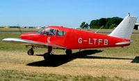 G-LTFB @ EGBP - Piper PA-28-140 Cherokee [28-23343] Kemble~G 13/07/2003
