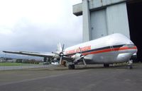 N422AU - Boeing / Aero Spacelines 377MG Mini-Guppy at the Tillamook Air Museum, Tillamook OR
