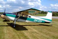 OH-CDI @ ESKB - Cessna A.185E Skywagon 185 [185-1529] Barkarby~SE 01/06/2002 - by Ray Barber