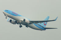 G-TAWL @ EGCC - Thomson's newest B737 in the new Dynamic Wave colour scheme - by Chris Hall