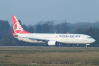 TC-JYA @ EGCC - Turkish Airlines - by Chris Hall