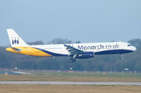 G-OZBT @ EGCC - Monarch - by Chris Hall