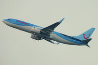 G-TAWL @ EGCC - Thomson's newest B737 in the new Dynamic Wave colour scheme - by Chris Hall