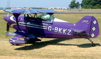 G-BKKZ @ EGBP - Pitts S-1S Special [PFA 009-10525] Kemble~G 13/07/2003 - by Ray Barber