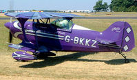 G-BKKZ @ EGBP - Pitts S-1S Special [PFA 009-10525] Kemble~G 13/07/2003