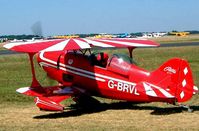 G-BRVL @ EGBP - Pitts S-1C Special [559-H] Kemble~G 13/07/2003