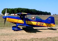 G-IIIV @ EGBP - Pitts S-11 Super Stinker 260 [PFA 273-13005] Kemble~G 13/07/2003 - by Ray Barber