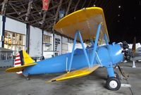N65727 @ TMK - Boeing (Stearman) A75N1 (PT-17) at the Tillamook Air Museum, Tillamook OR