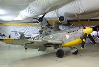 N90602 - Hispano Aviacion HA-1112 M1L Buchon (spanish Bf 109 with R-R Merlin engine) at the Tillamook Air Museum, Tillamook OR - by Ingo Warnecke