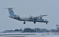 G-FLBE @ EGSH - Landing on a very cold day ! - by keithnewsome