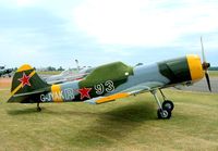 G-JYAK @ EGSX - Yakovlev Yak-50 [853001] North Weald~G 22/06/2003