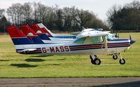 G-MASS @ EGLD - Ex: N65541 > G-BSHN > G-MASS - Originally owned in private hands in May 1990 as G-BSHN and currently with, MK Aero Support Ltd since March 1995 as G-MASS. - by Clive Glaister