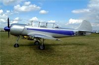 G-YAKC @ EGBP - Yakovlev Yak-52 [867212] Kemble~G 09/07/2004