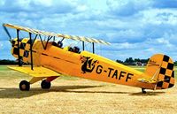 G-TAFF @ EGTC - CASA 1.131E Jungmann [1129] Cranfield~G 23/06/2002