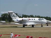 N406CM @ KOSH - parked at EAA2012 - by steveowen