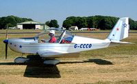G-CCCO @ EGBP - Evektor EV-97 Eurostar [PFA 315-14006] Kemble~G 13/07/2003