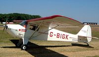 G-BIGK @ EGBP - Taylorcraft BC-12D [8302] Kemble~G 13/07/2003. Also wears former USA marks of NC96002. - by Ray Barber
