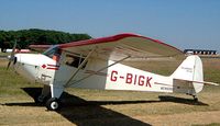 G-BIGK @ EGBP - Taylorcraft BC-12D [8302] Kemble~G 13/07/2003. Also wears former USA marks of NC96002.