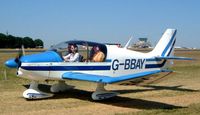 G-BBAY @ EGBP - Robin DR.400/140 Major [841] Kemble~G 13/07/2003 - by Ray Barber