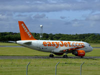 G-EZDB @ EGPH - Easyjet A319 arrives at EDI - by Mike stanners
